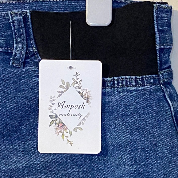 Amposh Maternity Blue Jeans Size XXL - Picture 3 of 6